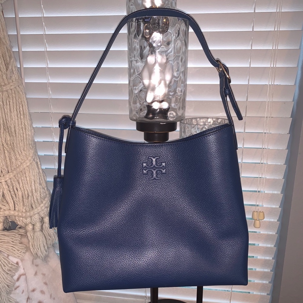 Navy Tory Burch Hobo NWOT - never used